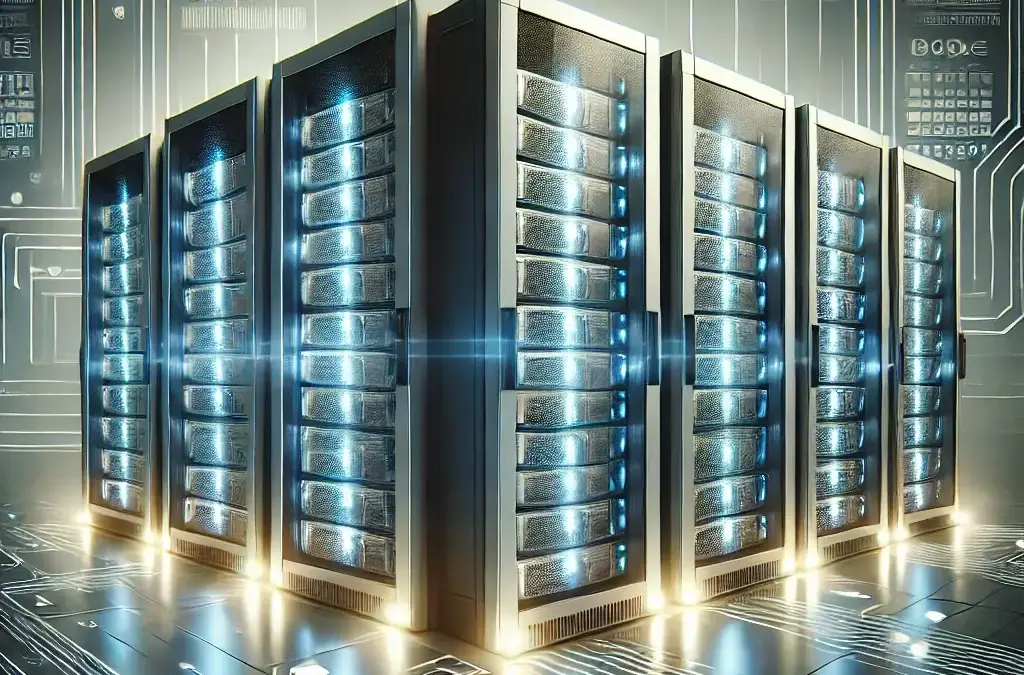 Web Hosting Servers in a datacenter.